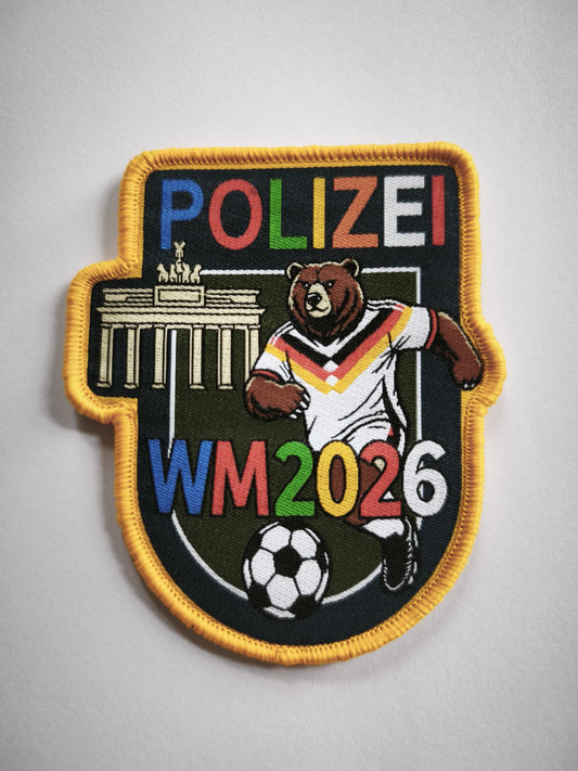 Polizei Berlin WM 2026-Patch